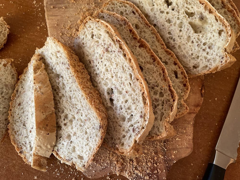 bezlepkový chrumkavý chlieb